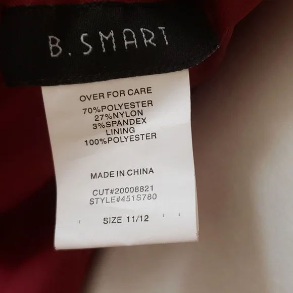 B Smart Dark Red Sequin Mermaid Gown - EUC - Picture 6 of 7